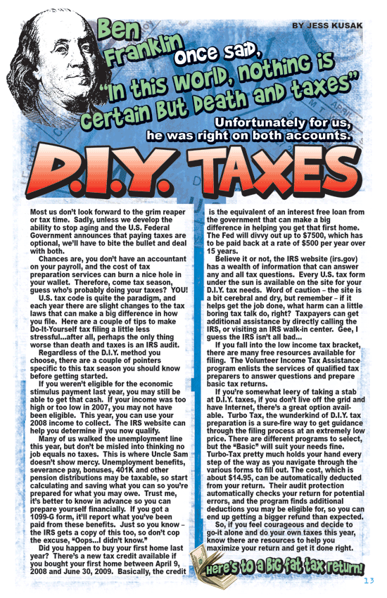 DIY Taxes