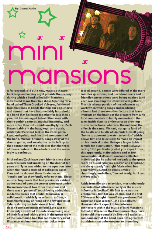 Mini Mansions