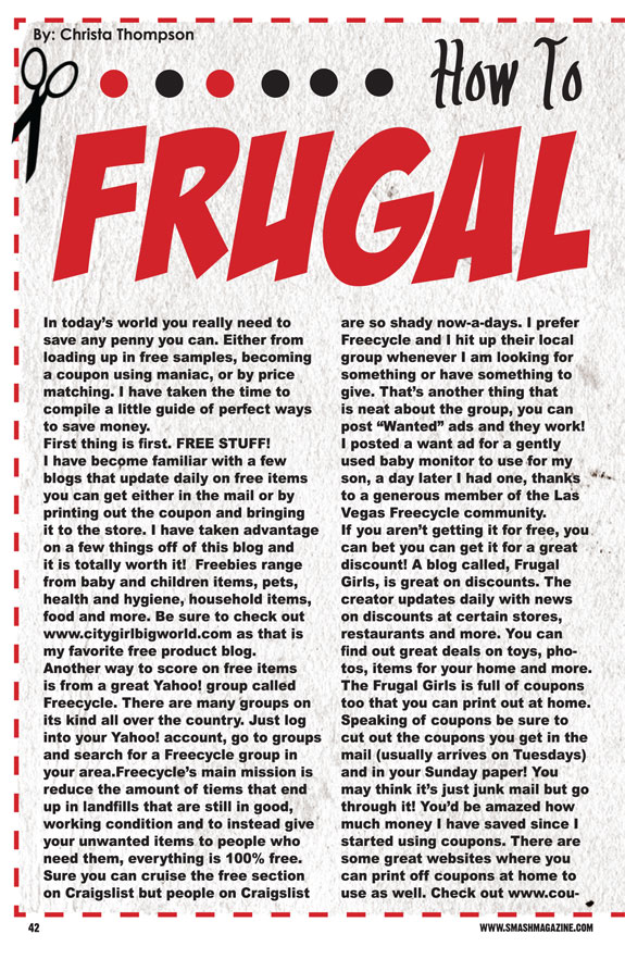How To Be A Frugal Shopper