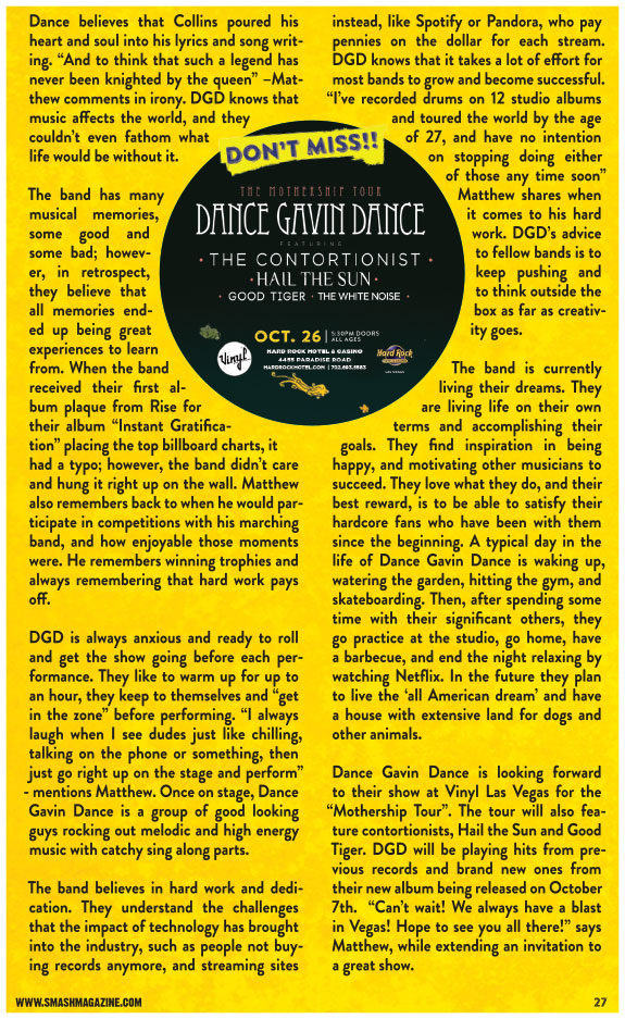 Dance Gavin Dance