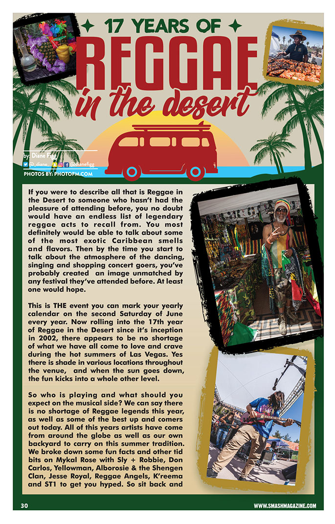 Reggae in the desert